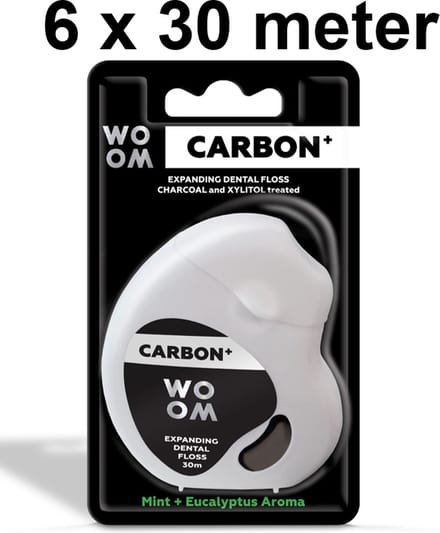 Woom carbon + dental floss 6x30m.