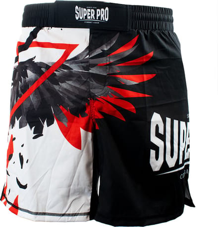 Super Pro Combat Gear MMA Short RAVEN Small