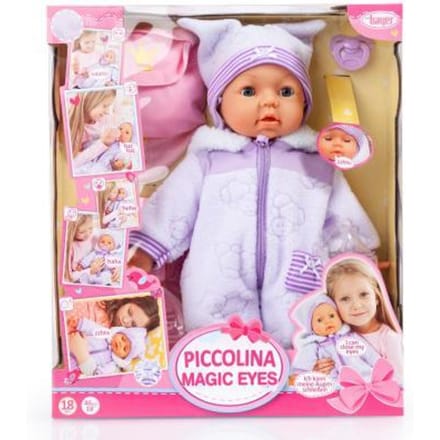 Bayer Piccolina Magic Eyes met accessoires Poppen met functies Interactieve poppen