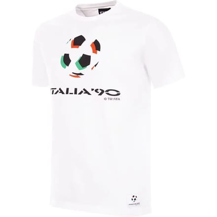 COPA - Italië 1990 World Cup Emblem T-Shirt - Mannen - Wit - S