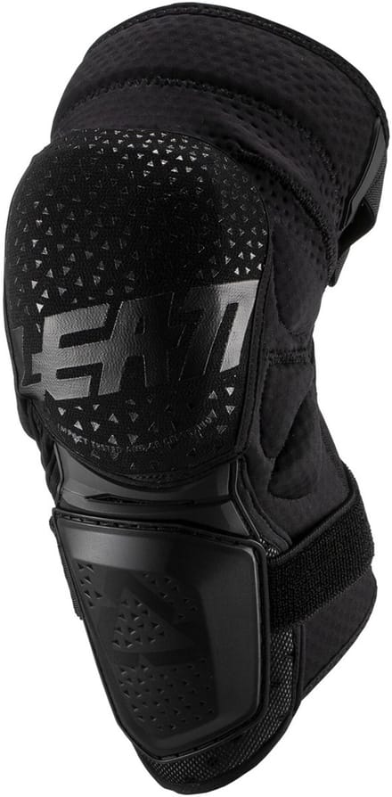 Leatt 3DF Hybrid Zwarte Motocross Kniebeschermers -