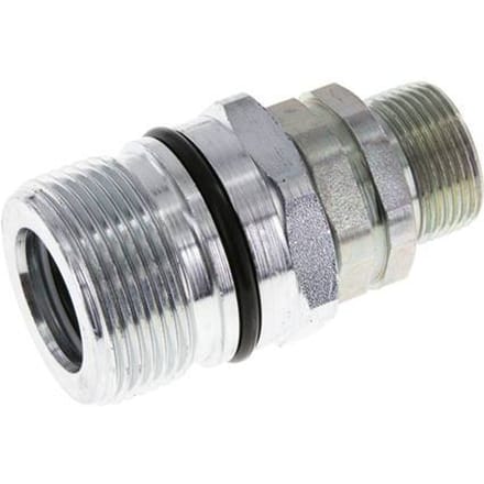 Stalen DN 12.5 Hydraulische Koppeling Snelkoppeling 16 mm S Knelring ISO 14541/8434-1 D M36 x 2