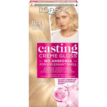 L'Oréal Paris L'Or&eacute;al Paris Casting Creme Gloss 1021 Light Pearl Blonde 1 st