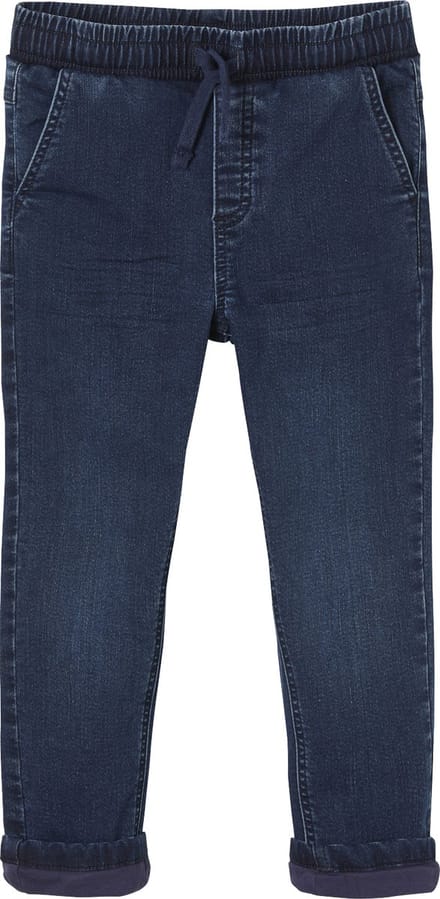 Vertbaudet Gevoerde jeans met rechte pasvorm, eenvoudig aan te trekken