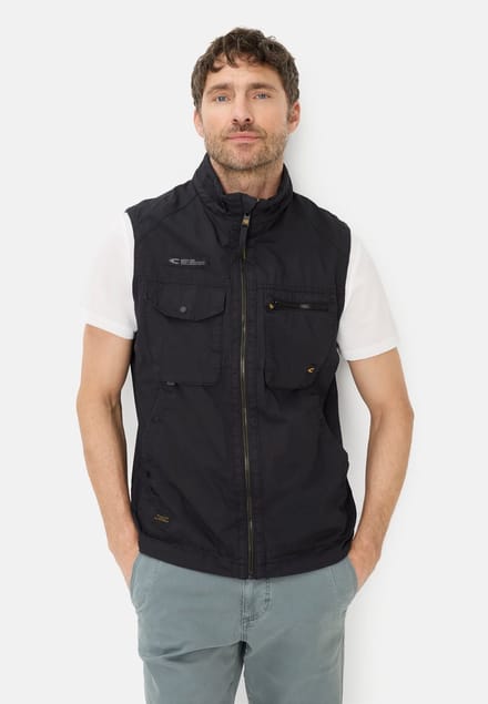 camel active Buiten Bodywarmer met binnenzakken - Maat - Donkerblauwmenswear-M