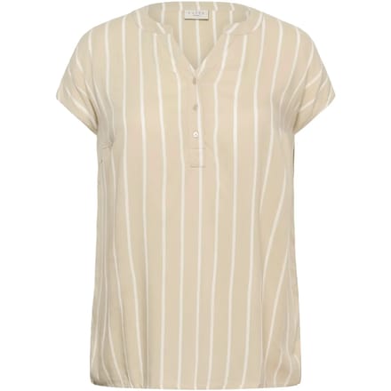 Mouwloze damesblouse KAFFE Curve Sida Wing