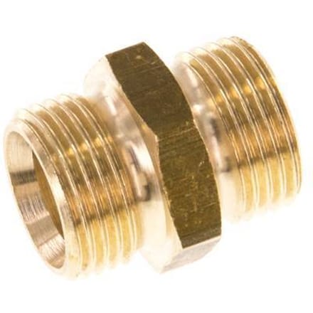 G 3/8'' Messing Borstnippel 16 Bar [5 Stuks]