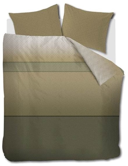 Beddinghouse Carter Dekbedovertrek - Extra breed - 260x200/220 cm - Groen