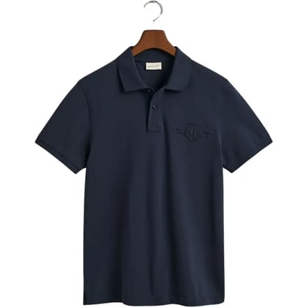 Gant Poloshirt Reg Tonal Shield Kurzarmshirt
