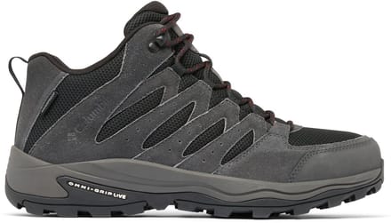 Columbia REDMOND™ IV MID WATERPROOF Heren Wandelschoenen - Black, Mountain Red