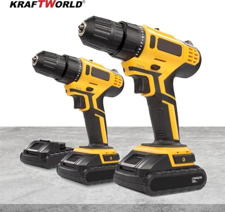 Boor en Schroefmachine  Kraft World Professional-lineduo | accuboor