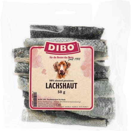 50g Dibo Zalmhuid Hondensnacks