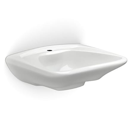 Pressalit Care Matrix Curve washbasin 60 cm without overflow R2051000