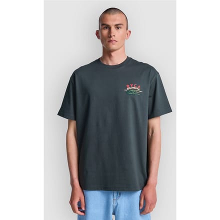 RVCA Welcome To Rvca T-Shirt zwart