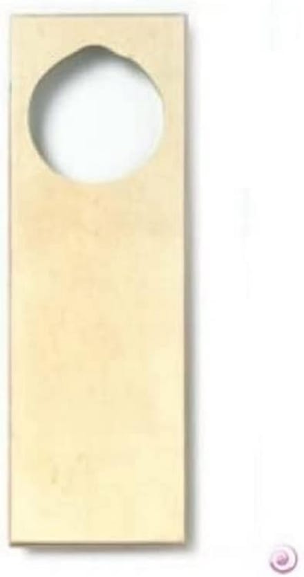 Houten Deurbord Blank Hout - Beige - Voor Decoratie en DIY Projecten