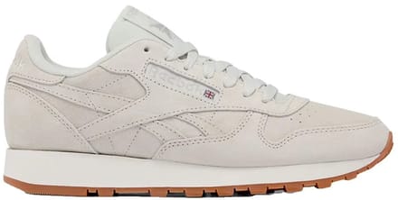 Reebok Classics Leather Schoenen Beige,Grijs EU 41 Vrouw
