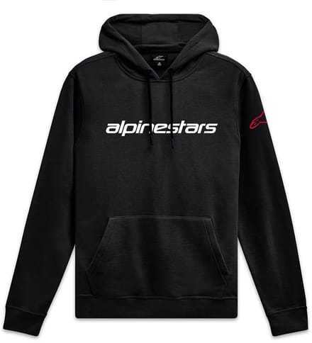Alpinestars Linear Wordmark V3 Hoodie Zwart XL Man
