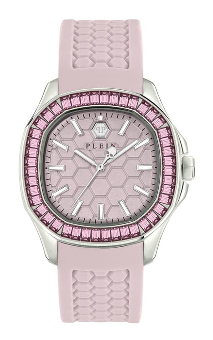 Philipp Plein $pectre Lady PWTAA0123 Horloge - Siliconen - Roze - Ø 38 mm