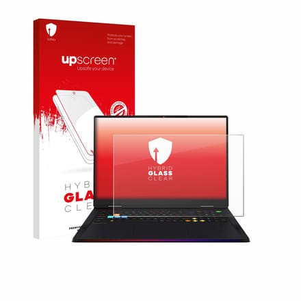 upscreen - Screenprotector voor MSI Raider A18 HX - Folie Beschermfolie Beschermglas transparant