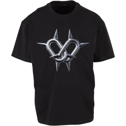 Mister Tee - Together Forever Oversize Heren Tshirt - XS - Zwart
