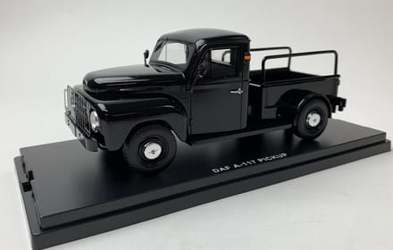 Daf A-117 Pickup zwart oplage 50 pcs - VDM Scale Models 1/34