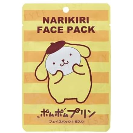ASUNAROSYA - Sanrio Pompompurin Narikiri Face Pack 1 pc