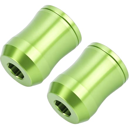 2 STuks Magnetische Schroefhouder Ringen 6,35 mm Zeskant Schacht Schroevendraaier Bit Magnetizer Hoge Hardheid Aluminiumlegering Groen