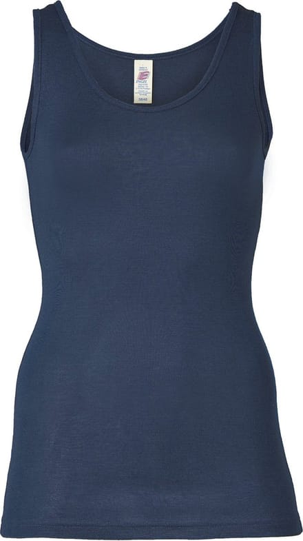 Dames Hemd Zijde Merino Wol Engel Natur navy blauw 34/36(S)