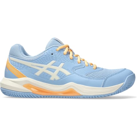 ASICS Gel-Dedicate 8 Padel Schoen Dames-Blaugrau,Crème