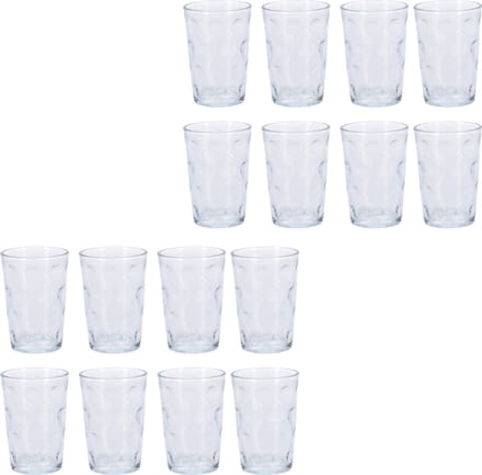 Excellent Houseware luxe drink glazen - 24x stuks - 200ml