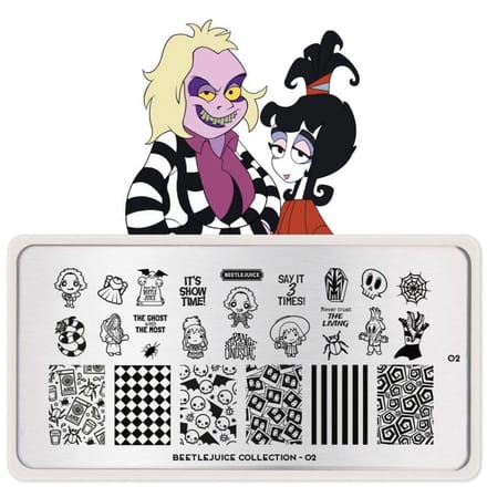 Beetlejuice 02 stempelplaat