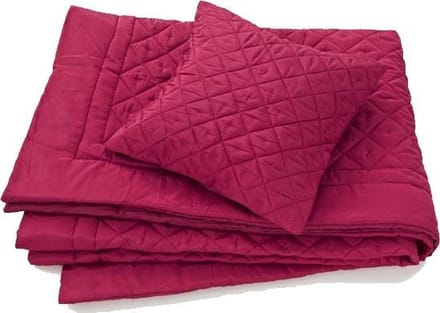 Essenza Diamond Sprei - Eenpersoons - 180x265 - Rood