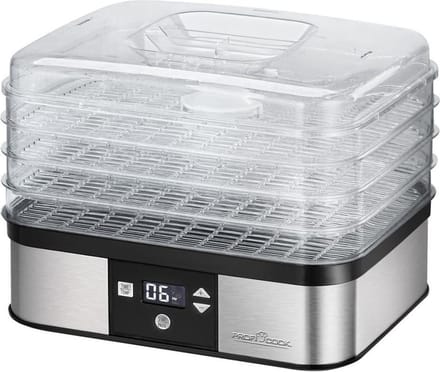 ProfiCook DR 1116 - Voedseldroger - 350 W - zilver