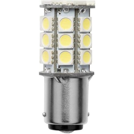 Barthelme 52143015 LED-signaallamp Daglicht-wit BA15d 10 V/DC, 30 V/DC, 10 V/AC, 18 V/AC 350 lm