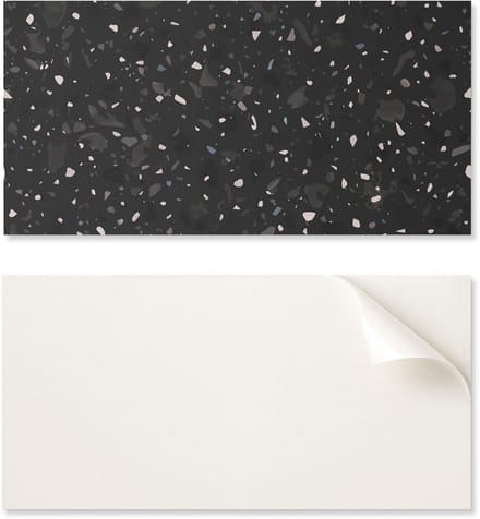 Zelfklevend vinylpaneel met print, 120x60 cm, abstract terrazzopatroon