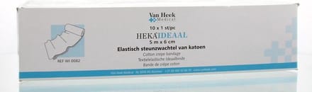 Van Heek Heka Ideal Elastisch Windsel 5mx6cm - 10 st