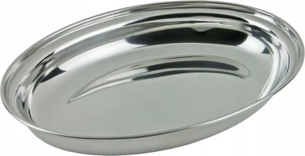 Kinghoff 1383 - Stalen diepe plaat - dienblad diep - 25 cm