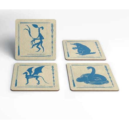 Fantastic Beasts Creature onderzetters (Set van 4)