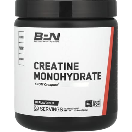 BPN, creatine monohydraat, ongezoet, 10,6 oz (300 g)