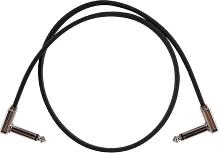 Ernie Ball 6228 Flat Ribbon Patchkabel Zwart 60cm - Per Stuk