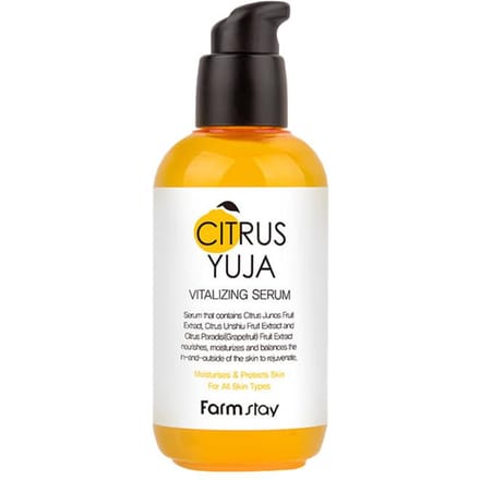 Farm Stay Citrus Yuju Vitalizing Serum 100ml (3 Options) #1PCS white