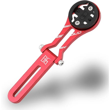Support d'ordinateur de vélo réglable Out Front Support d'ordinateur de vélo intégré au guidon rouge