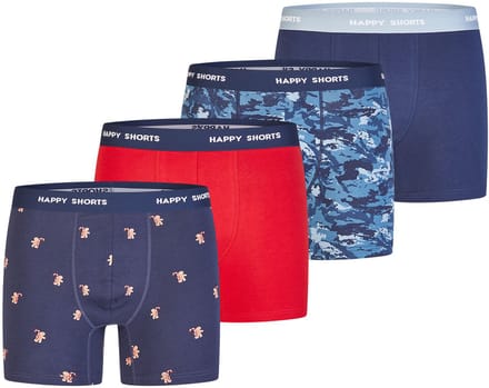 Happy Shorts Boxer Kerstmis