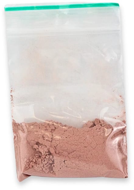 Poeder Jaspis rood, 10 gram