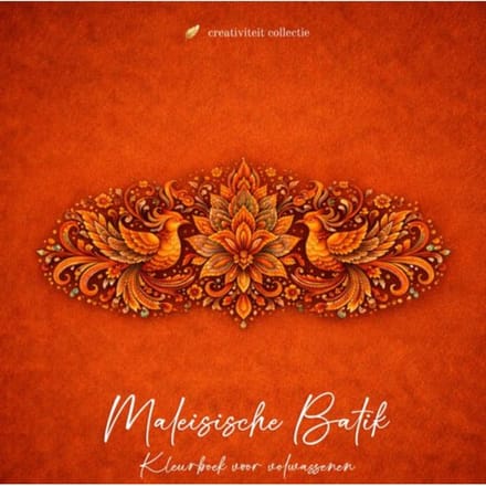 Maleisische Batik Kleurboek - Kleur Moment