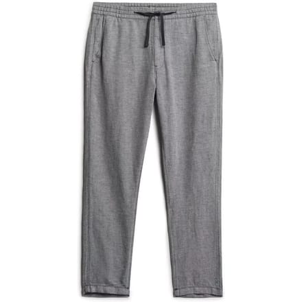 Superdry - Linnen broek met trekkoord - Heren - Broeken