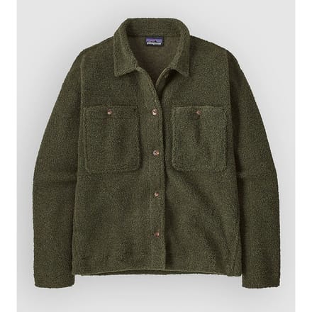 Patagonia Reclaimed Sweater Shirt Jas groen