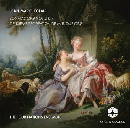 The Four Nations Ensemble - Leclair: Sonatas, Op. 9, Nos. 2 & 7 | Deuxieme Récréation De Musique, Op. 8 (CD)