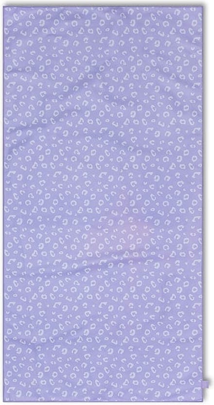 Swim Essentials | Lila Panterprint Microvezel Handdoek 135 x 65 cm
