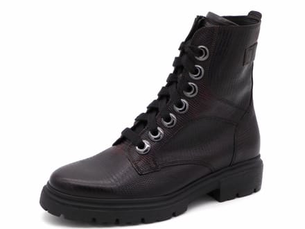 Durea Dames Veterboot - 9809-755-1268 Bruin - Wijdte H - Maat 4 (37)